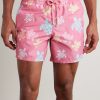 Moorea Straight-Leg Mid-Length Printed ECONYL® Swim Shorts - OU Moorea Straight-Leg Mid-Length Printed ECONYL® Swim Shorts - OU
