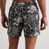 Moorea Straight-Leg Mid-Length Printed Recycled Swim Shorts - BK Moorea Straight-Leg Mid-Length Printed Recycled Swim Shorts - BK
