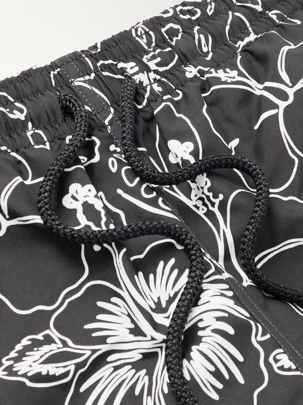 Moorea Straight-Leg Mid-Length Printed Recycled Swim Shorts - CU Moorea Straight-Leg Mid-Length Printed Recycled Swim Shorts - CU