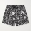 Moorea Straight-Leg Mid-Length Printed Recycled Swim Shorts Moorea Straight-Leg Mid-Length Printed Recycled Swim Shorts