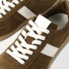 Archer Leather-Trimmed Suede Sneakers - CU Archer Leather-Trimmed Suede Sneakers - CU