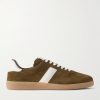 Archer Leather-Trimmed Suede Sneakers Archer Leather-Trimmed Suede Sneakers