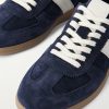 Archer Leather-Trimmed Suede Sneakers - CU Archer Leather-Trimmed Suede Sneakers - CU