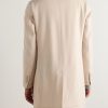 Wool Coat with Detachable Shell Gilet - BK