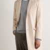 Wool Coat with Detachable Shell Gilet - E2