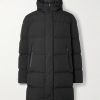 Slim-Fit Quilted Shell Hooded Down Parka