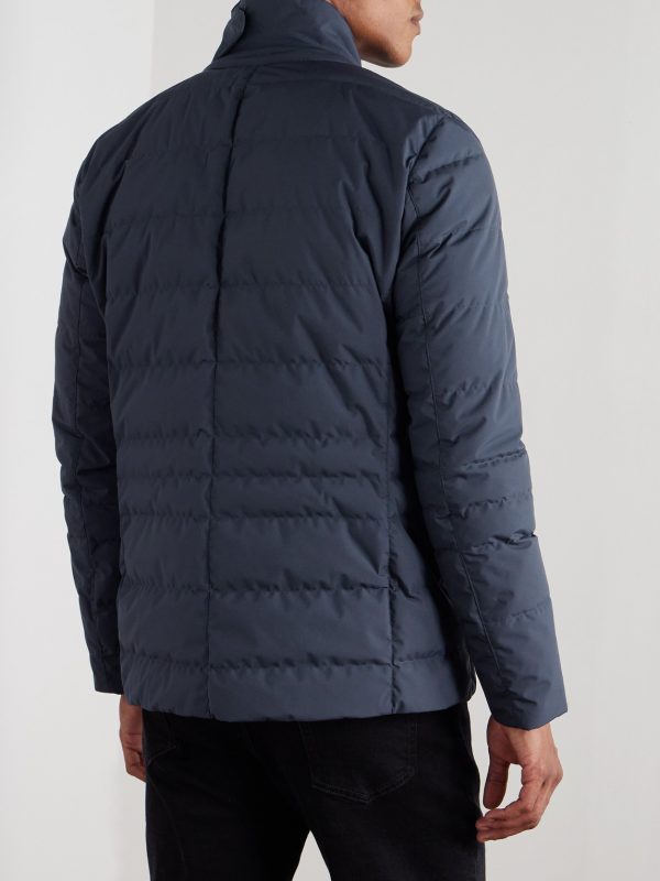 Quilted Shell Down Jacket - BK Quilted Shell Down Jacket - BK