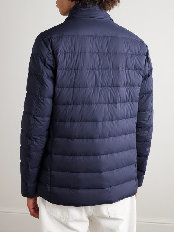 La Giacca Convertible Quilted Nylon Down Jacket - BK La Giacca Convertible Quilted Nylon Down Jacket - BK