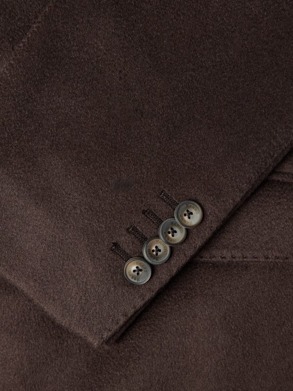 Quilted Nylon-Trimmed Cashmere Top Coat - E1 Quilted Nylon-Trimmed Cashmere Top Coat - E1