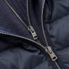 Slim-Fit Wool and Quilted Shell Down Jacket - CU Slim-Fit Wool and Quilted Shell Down Jacket - CU