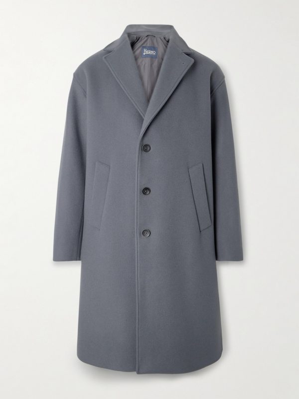 Wool-Blend Overcoat