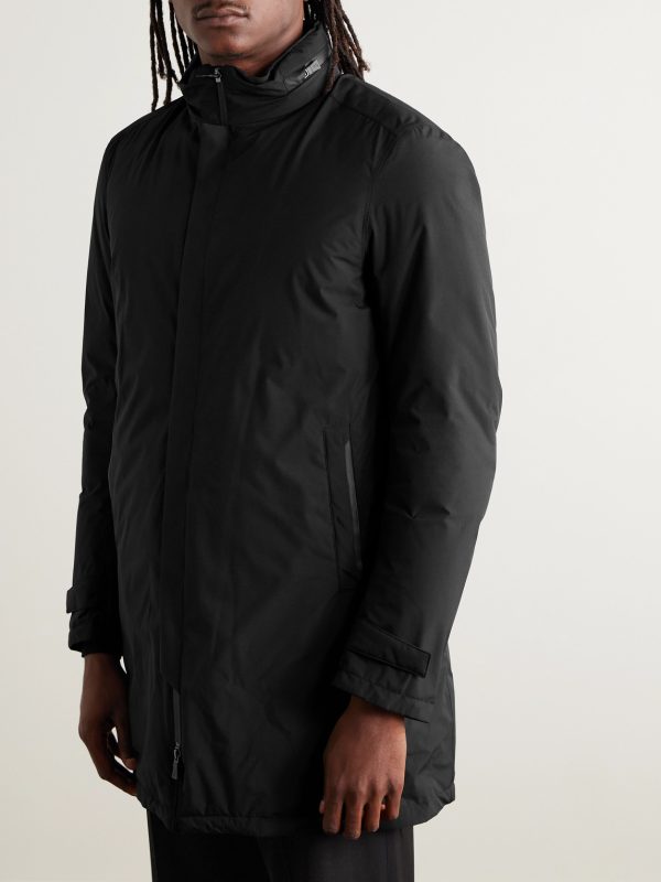 Padded Shell Hooded Down Jacket - FR Padded Shell Hooded Down Jacket - FR