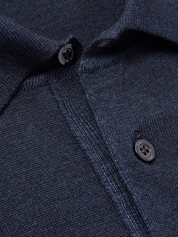 Wool Polo Shirt - CU Wool Polo Shirt - CU
