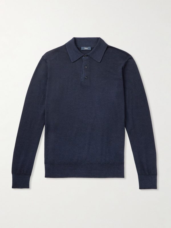 Wool Polo Shirt Wool Polo Shirt