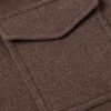 Wool-Blend Felt Overshirt - E1 Wool-Blend Felt Overshirt - E1