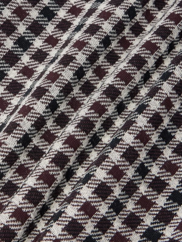 Checked Woven Overshirt - E1