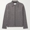Checked Woven Overshirt