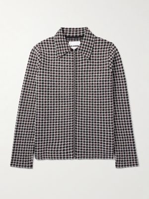 Checked Woven Overshirt Checked Woven Overshirt