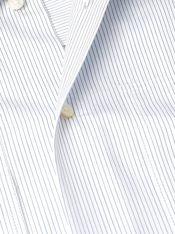 Tuesday Striped Cotton-Poplin Shirt - CU Tuesday Striped Cotton-Poplin Shirt - CU