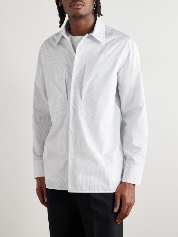 Tuesday Striped Cotton-Poplin Shirt - FR Tuesday Striped Cotton-Poplin Shirt - FR