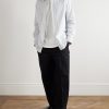 Tuesday Striped Cotton-Poplin Shirt - OU Tuesday Striped Cotton-Poplin Shirt - OU
