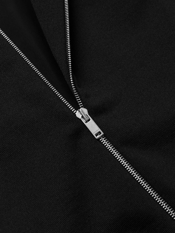 Cotton-Blend Jersey Zip-Up Sweatshirt - CU Cotton-Blend Jersey Zip-Up Sweatshirt - CU
