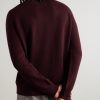 Merino Wool and Cashmere-Blend Sweater - BK Merino Wool and Cashmere-Blend Sweater - BK