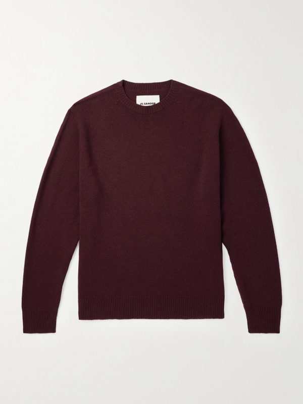 Merino Wool and Cashmere-Blend Sweater Merino Wool and Cashmere-Blend Sweater