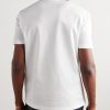 Printed Cotton-Piqué Polo Shirt - BK Printed Cotton-Piqué Polo Shirt - BK