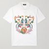 Printed Cotton-Piqué Polo Shirt Printed Cotton-Piqué Polo Shirt