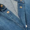 Logo-Appliquéd Denim Shirt - CU Logo-Appliquéd Denim Shirt - CU
