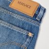 Straight-Leg Embellished Jeans - CU