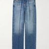 Straight-Leg Embellished Jeans