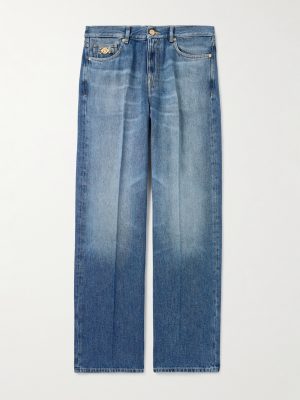 Straight-Leg Embellished Jeans Straight-Leg Embellished Jeans