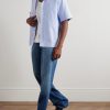 Straight-Leg Embellished Jeans - OU