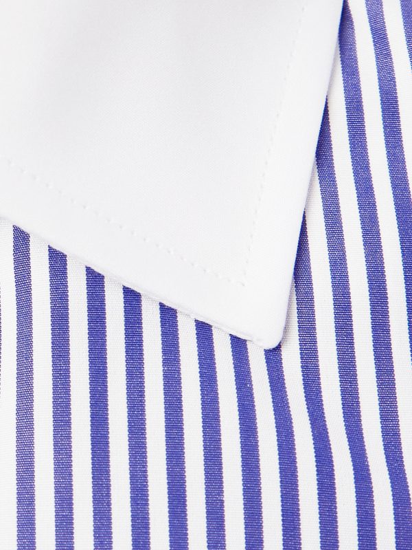Striped Cotton-Poplin Shirt - CU Striped Cotton-Poplin Shirt - CU