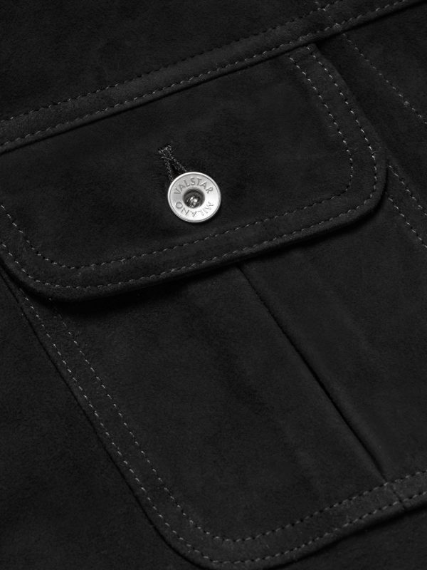 Davis Suede Trucker Jacket - CU