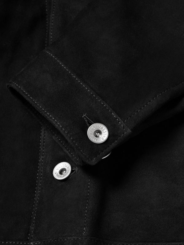 Davis Suede Trucker Jacket - E1