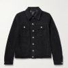 Davis Suede Trucker Jacket