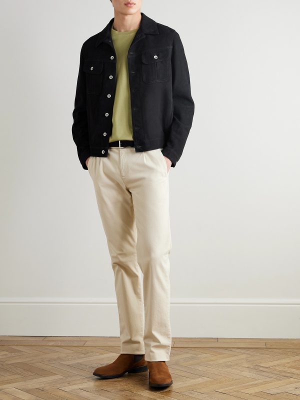 Davis Suede Trucker Jacket - OU