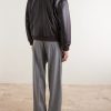 Tapered Pleated Striped Wool-Flannel Suit Trousers - BK
