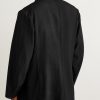 Unstructured Wool-Twill Suit Jacket - BK Unstructured Wool-Twill Suit Jacket - BK