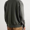 Garment-Dyed Cotton-Jersey Half-Zip Sweatshirt - BK Garment-Dyed Cotton-Jersey Half-Zip Sweatshirt - BK