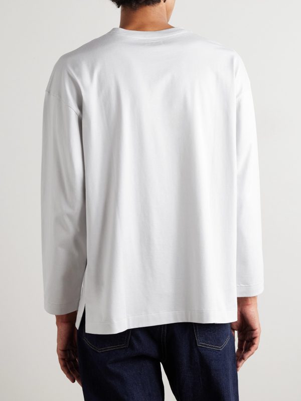 Suvin Cotton-Jersey T-Shirt - BK