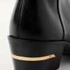 Glossed-Leather Chelsea Boots - CU