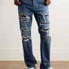 Thrasher Slim-Fit Distressed Panelled Jeans - FR