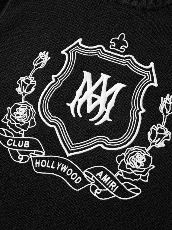 Logo-Embroidered Wool Sweater - CU