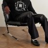 Logo-Embroidered Wool Sweater - OU
