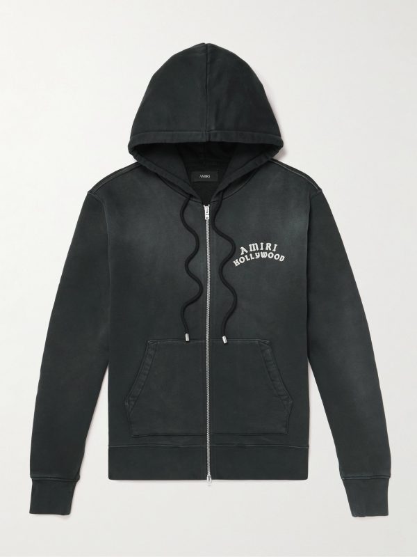 Hollywood Printed Cotton-Jersey Hoodie Hollywood Printed Cotton-Jersey Hoodie