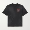 Bull Oversized Printed Distressed Cotton-Jersey T-Shirt Bull Oversized Printed Distressed Cotton-Jersey T-Shirt
